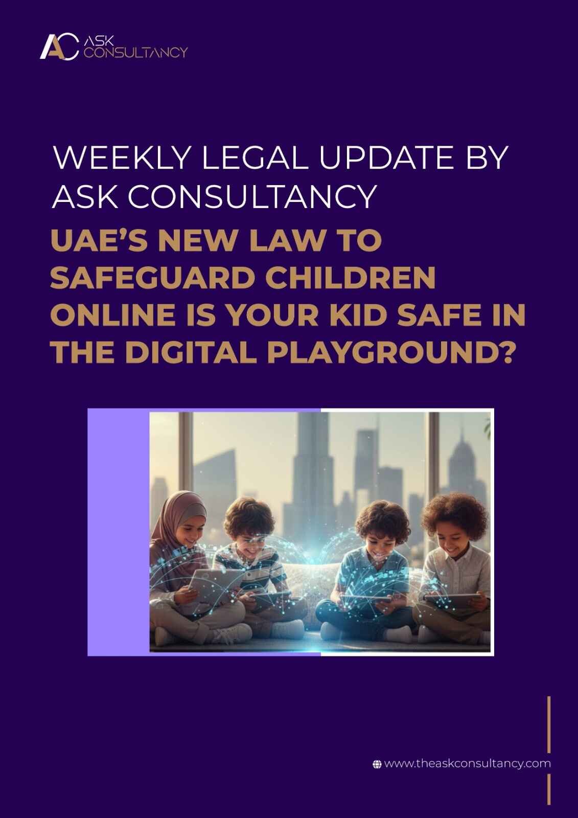 UAE’s New Law to Safeguard Children Online