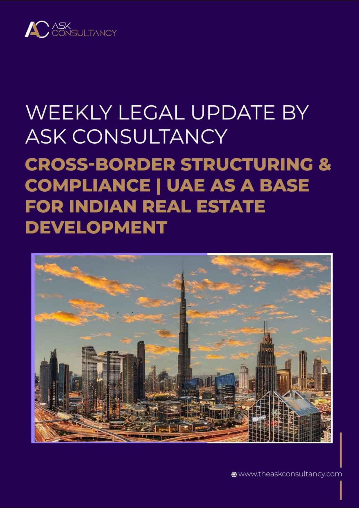 UAE As A Base For Indian Real Estate Development